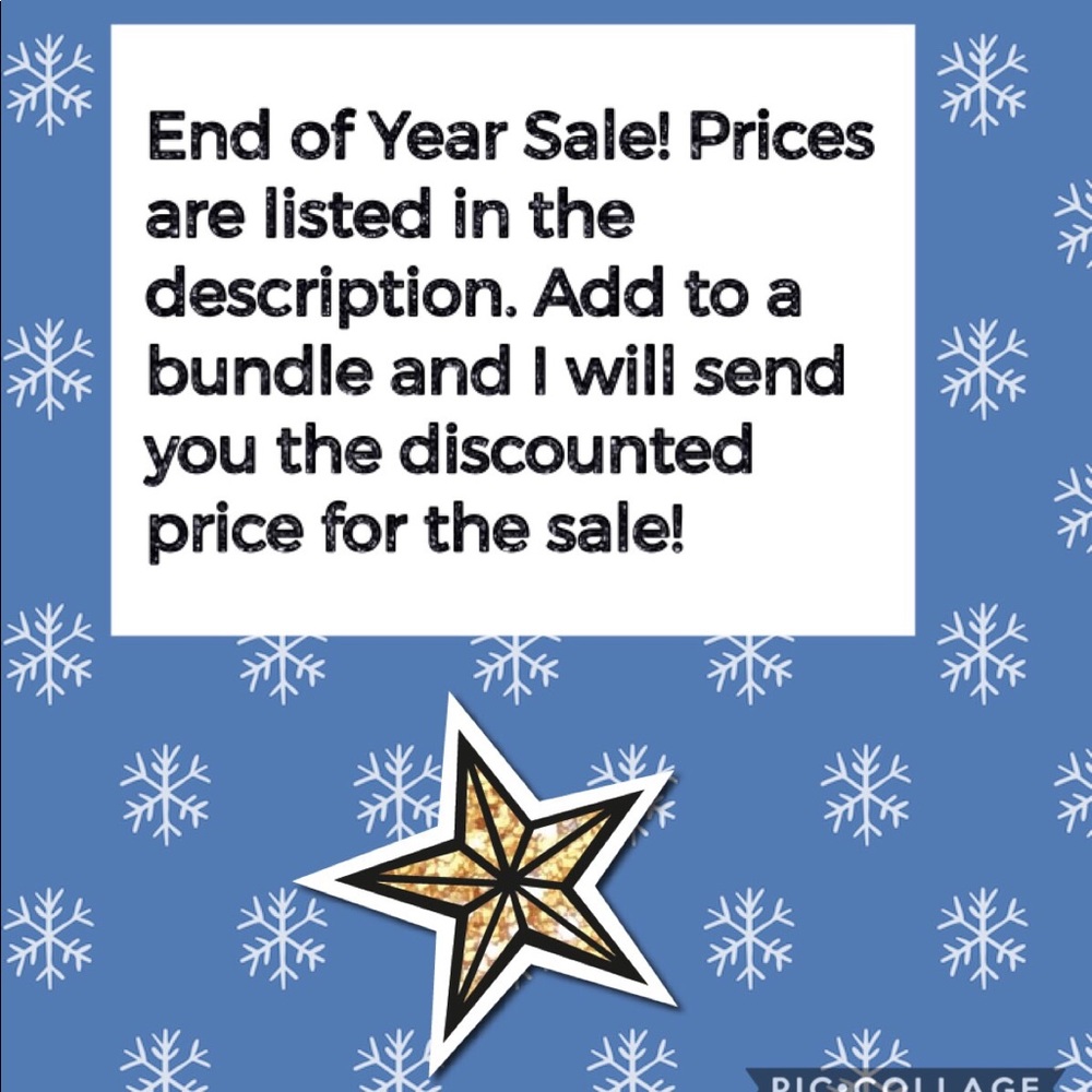 End of Year Sale! Shop my closet 💋💋